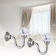 thumbnail image 4 of Cortina Ganchos Montados En La Pared Colgador De Pared A La Moda Accesorios Para Cortinas Con Cabeza De Cristal Gran Capacidad De Carga Advancent HA041114-02, 4 of 6