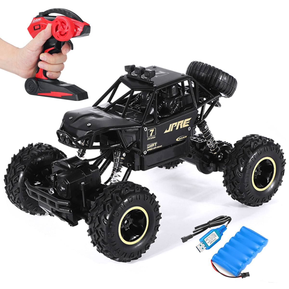 Details about   Remote Control High Speed Off-road Climbing Car 4WD Kids RC Crawler Car 