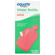 Equate Reusable Hot or Cold Therapy Water Bottle, 2 Qt, Red