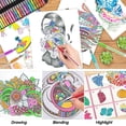 thumbnail image 6 of 160   Pens for Adult Coloring Book, 80 Colors  Pens Colored with 80 Rifills, Glitter  Pens for Artists Drawing & Painting, 6 of 7