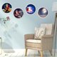 thumbnail image 4 of Fiudx Ofertas relámpago del día, solo en línea Pegatinas de pared HD de regalo redondo de Navidad Pegatinas de vidrio para ventanas Decoración navideña, 4 of 7