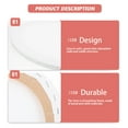thumbnail image 6 of STRANDCHIC White Oval Canvas Frame Set 3 Pieces for Art Students Beginners Watercolor Painting Supplies, 6 of 6