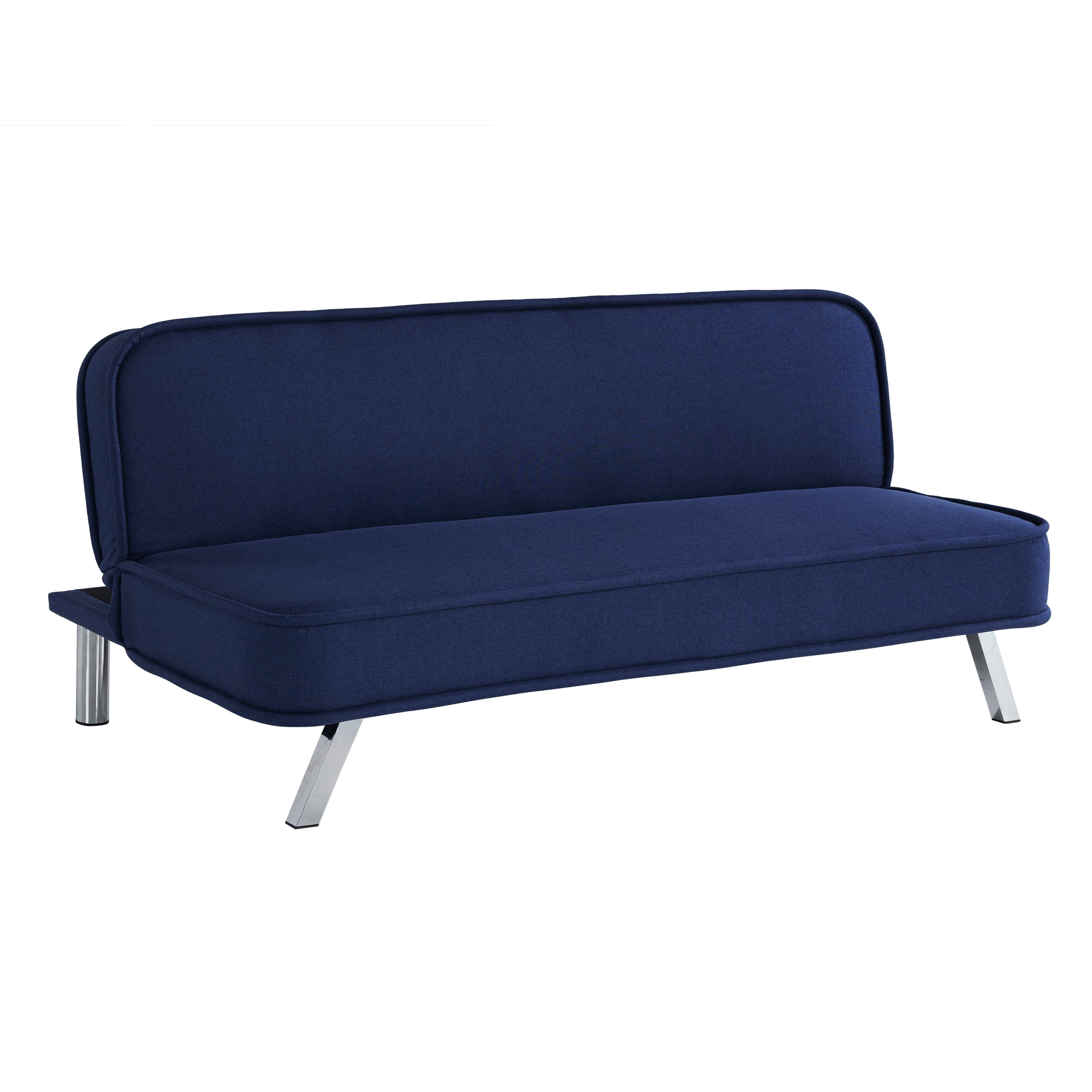 Serta Toronto Modern Convertible Sofa, Navy Woven Fabric