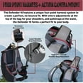 thumbnail image 3 of Send It Defender 15L Bag, MTB, MOTO Backpack with Spine Protector for Men and Women. Hydration Backpack with Cell Padding, Adjustable Fit for Everyone, 3 of 9
