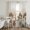 Brown, Beige, Cream, variant on Brown Palm Trees Sheer Curtains 84 Inch Length 2 Panels Set, Tropical Summer Botanical Seaside Voile Window Treatment Rod Pocket Curtains Sheers Drapes for Bedroom/Living Room/Kitchen 52"x84"x2