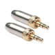 thumbnail image 5 of Micrófono de solapa Enchufe de audio de 3,5 mm con cable de rosca interna M6 (2 piezas) (Plata) Tmvgtek Para Estrenar, 5 of 9
