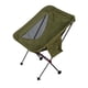 thumbnail image 1 of Taburete de respaldo de silla de camping plegable para pesca de picnic al aire libre con bolsa de almacenamiento Verde kusrkot Reposapiés portátil, 1 of 8