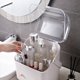 thumbnail image 3 of Caja de almacenamiento de cosméticos para el hogar, transparente, simple, a prueba de polvo, cajón de gran capacidad, caja de almacenamiento de escritorio, 3 of 3