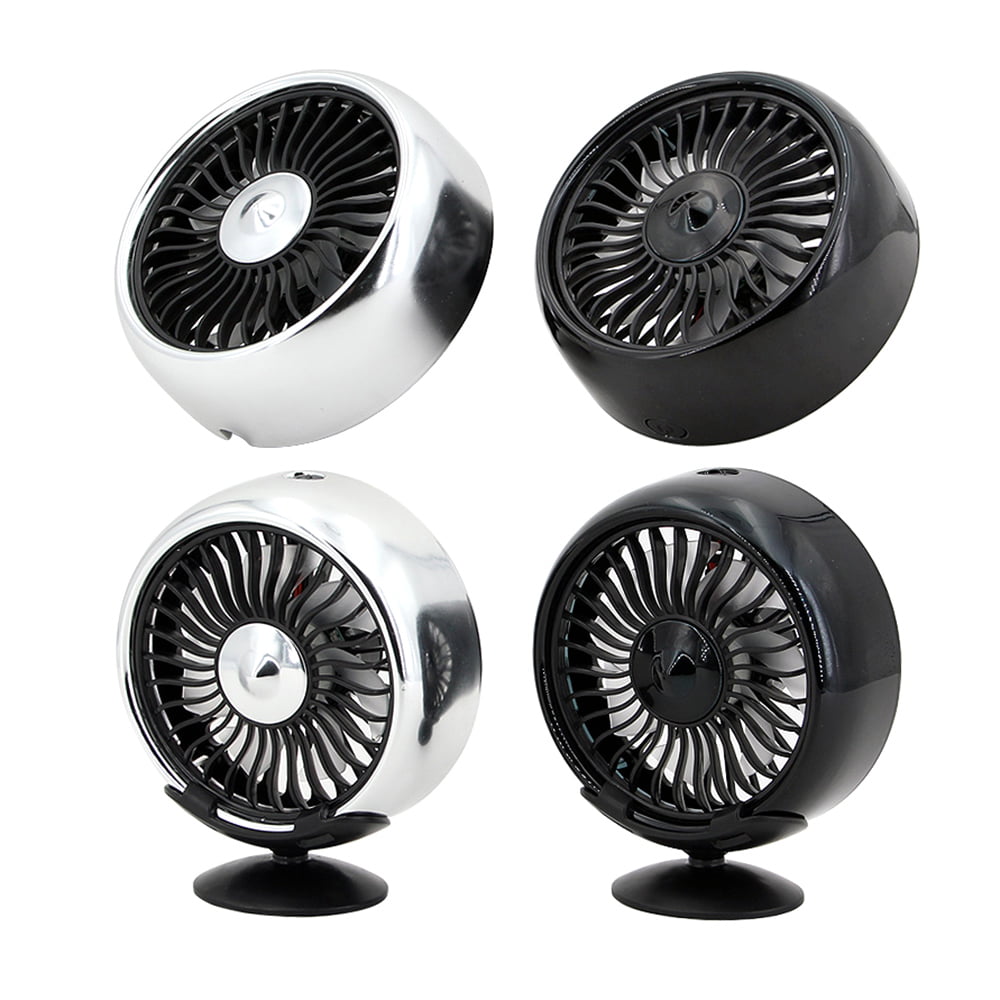Mini Car Fan for Air Vent/Dashboard 3 Speeds USB Cooling Fan with Cable K0Z0 