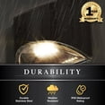 thumbnail image 4 of Classy Caps Solar LED Outdoor Deck & Wall Light - Black Stainless Steel, 4 of 4