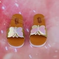 thumbnail image 1 of 1/3 BJD Shoes PU Zapatillas Sandalias Pisos Para Dollfie Accesorios Oro, 1 of 8