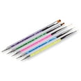 thumbnail image 6 of Double Ended Dotting Pens Design Kit with Acrylic Brushes for Home Salon Manicure Tools 5PCS, 6 of 8