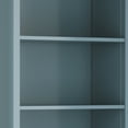 thumbnail image 3 of Simpli Home Amherst 30 inch Wide Solid Wood Transitional 5 Shelf Bookcase in French Blue, 3 of 8