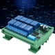 thumbnail image 4 of Placa de expansión PLC de relé RS485 de 12V y 8 canales para Control remoto de protocolo RTU (R4D8A08 R avec botier pour rail DIN), 4 of 8