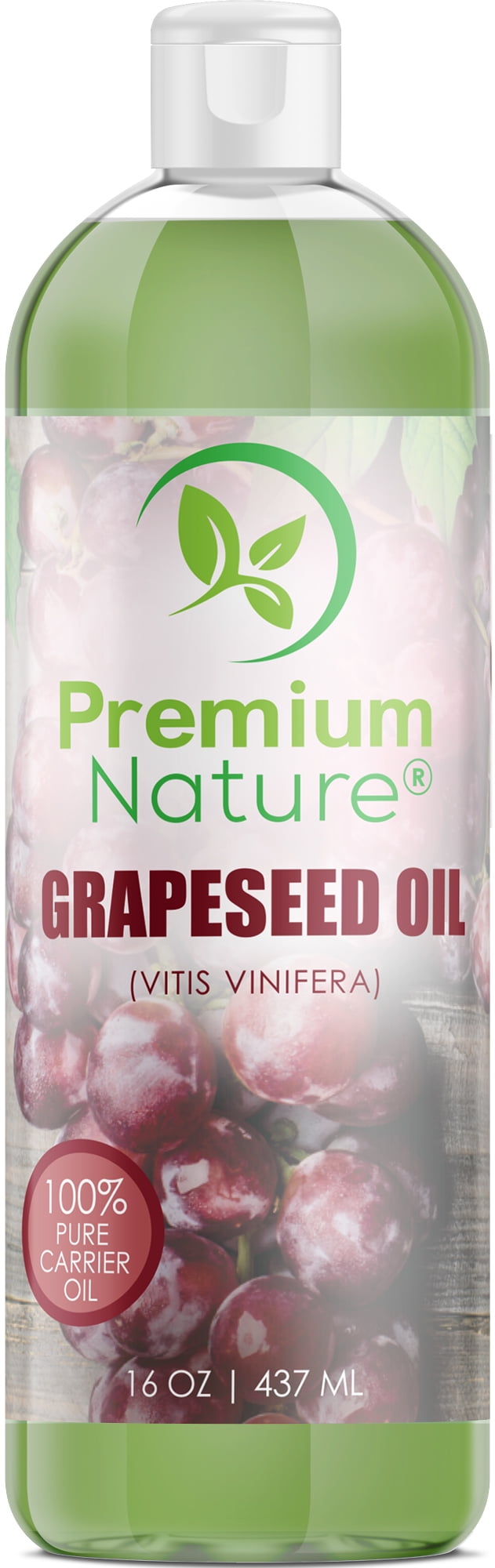 Grapeseed Oil Pure Carrier Oil 16 oz Cold Pressed Grape Seed Extract