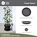 thumbnail image 5 of The HC Companies Classic 12 Inch Round Plant Pot Saucer Drip Tray, Warm Grey, 5 of 5