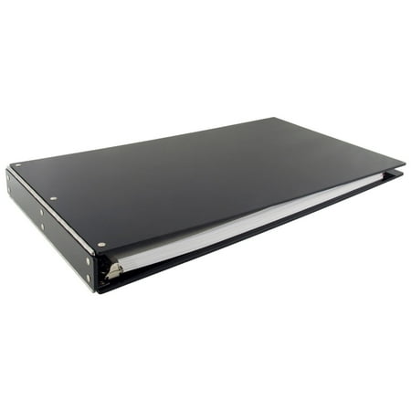 UPC 816628010921 product image for 11x17 Binder Acrylic Panel Featuring a 1  Angle-D Ring Black | upcitemdb.com