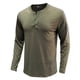thumbnail image 1 of Camisas de Hombre Blusas de Manga Larga Con Cuello Redondo Musculoso Musculoso Básico Blusa de Color Puro Sólido Camiseta Top Odeerbi ODB122067, 1 of 4