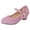 Pink, variant on Zshosam Toddler Heels Girls Dress Shoes Chunky High Heels Ankle Strap Party Wedding Princess Pump for Little Big Kid Size 12.5,(Gold Little Kids 12.5)