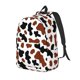 thumbnail image 1 of Easygdp Brown Black Cow Mochila de Lona Resistente para Laptop, Compatible con Laptops de 15 a 17 pulgadas, Ideal para Escuela, Trabajo y Viajes-Medium, 1 of 5