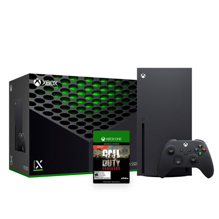 Microsoft Latest Xbox Series X Gaming Console Bundle - 1TB SSD Black Xbox Console and Wireless Controller with Call of Duty Vanguard and Mytrix HDMI Cable