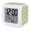 Green, Peach, Blue, variant on Tennis Rackets Digital Alarm Clock for Bedrooms, Smart LED Alarm Clock with 7 Color Changing Night Light, Navy Blue Retro Flowers Ball Sports Silent Wake Up Clocks for Sleep Study Cooking 3.2"x3.2"