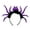 B, variant on Cute Spiders Decor Hair Hoop Women Spa Wash Face Makeup Headband for Photoshoot Halloween Party Hair Accessories