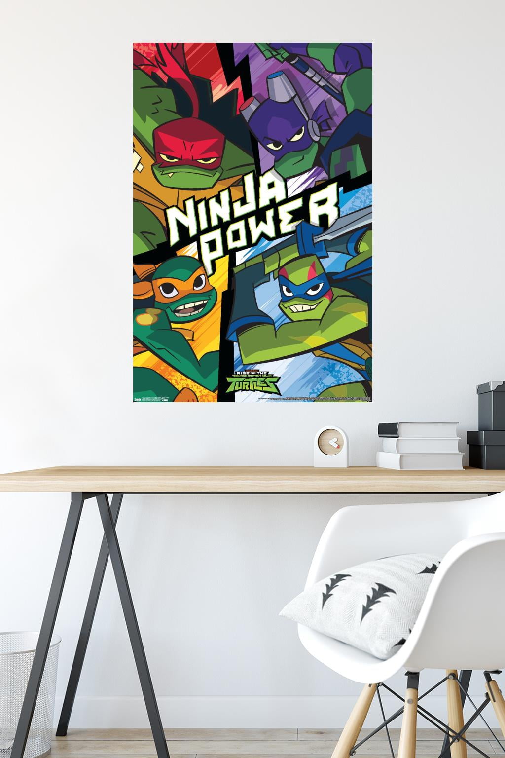 Nickelodeon Rise of The Teenage Mutant Ninja Turtles - Turtles Wall Poster,  22.375