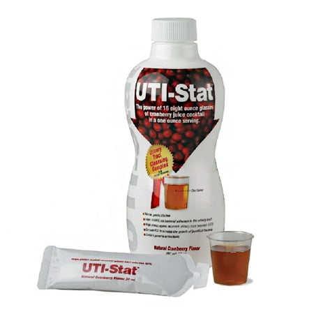 UTI-Stat Oral Supplement  Cranberry, 30 oz. Bottle, Ready to Use, Case of