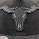 thumbnail image 5 of KNITE Gorra Trucker Línea Livestock Iron Night Cráneo Toro All Black Rancho, 5 of 5