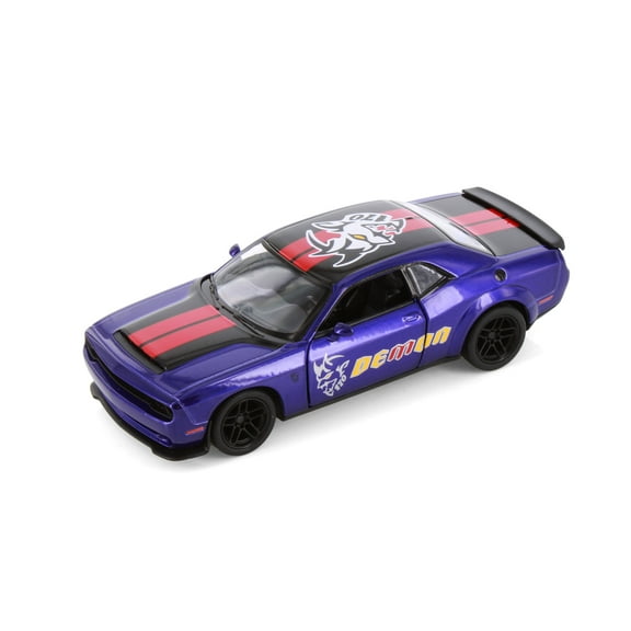 2023 Dodge Challenger SRT Demon 170 Livery Edition, Purple - Kinsmart 5461DF - 1/40 Scale Diecast Model Car