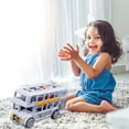 thumbnail image 6 of 3 Mode Toy​​ Double-Decker Bus Toy Model Gear Operation Sound Light Effects 3 Mode Key Control​ Realistic Design​​, 6 of 6