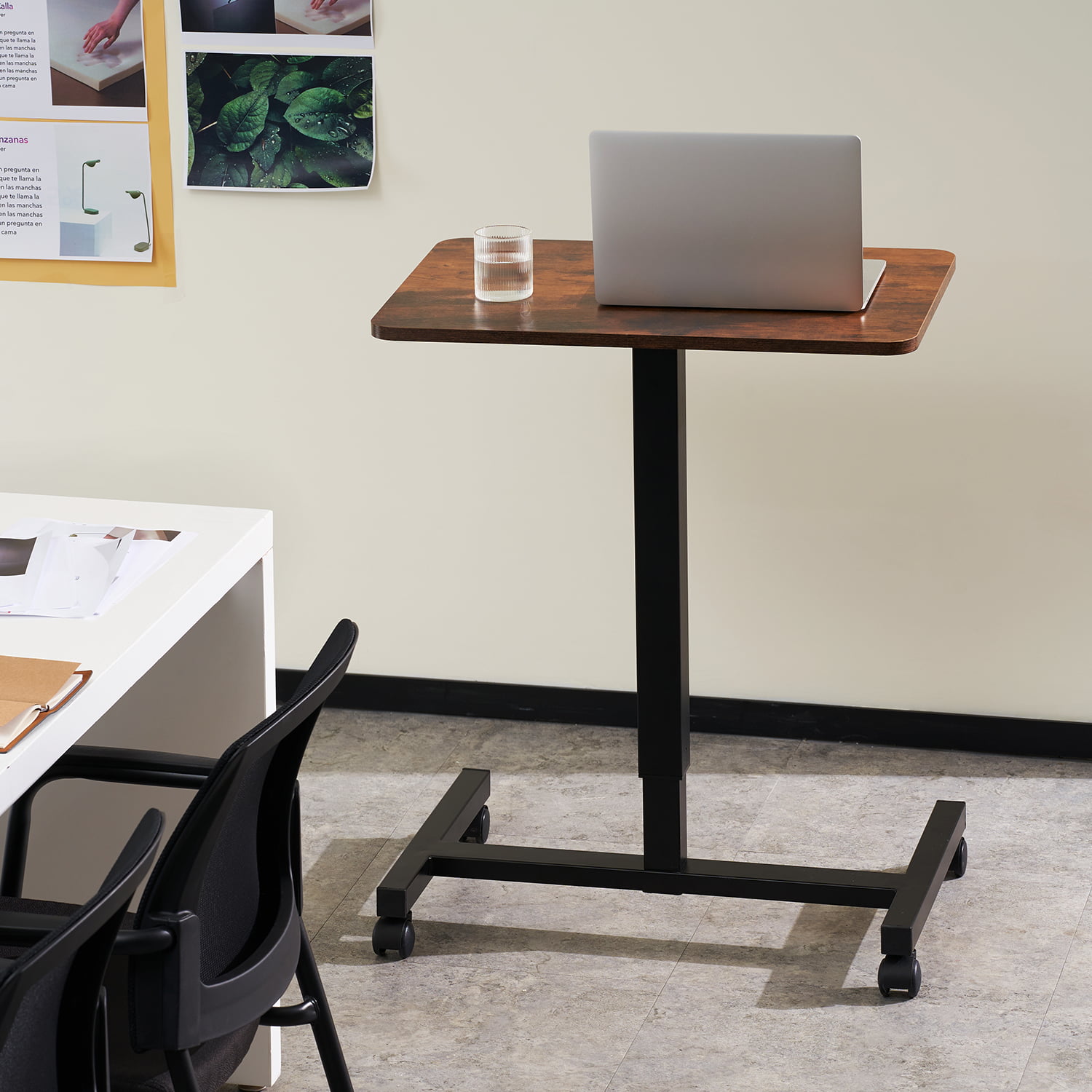 CLATINA Adjustable Height Standing Desk with Electric for Sit