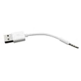 thumbnail image 4 of Flmtop 3.5mm to USB 2.0 Data Sync Audio Adapter Cable for iPod Shuffle 3rd 4th 5th 6th, 4 of 6