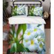 thumbnail image 3 of 3D Blanco Floral Patrón Funda de edredón Set Ropa de cama Set Funda de edredón Fundas de almohada 295, 3 of 3
