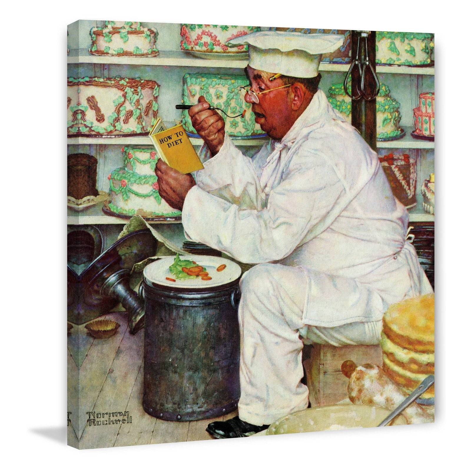Marmont Hill How to Diet Wall Art