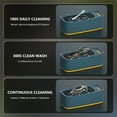 thumbnail image 5 of Ultrasonic Cleaners with 500ML Sink Cleaning Machine for Cleaning (Green) Home Appliances, 5 of 7