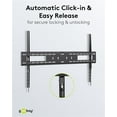 thumbnail image 2 of Goobay 49892 Pro Fixed TV Wall Mount (XL), 43 to 100 Inches (109-254 cm), 75 kg, Easy & Secure, 2 of 2