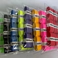 thumbnail image 4 of 12 Pcs Raquette de Tennis Poignée Anti-Sueur Bande d'Absorption PU Badminton Raquette Poignée Padel Raquette Poignée 12 Pcs Violet, 4 of 6