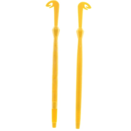 AkoaDa 2 pcs Easy Hook Loop Tool Fast Nail Knot Tying Tool Fishing Tackle Boxes Fly Fishing Hook Line Tier (Best Loop Knot For Fishing)