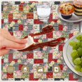 thumbnail image 6 of Pioneer Flower Floral Print Pattern Round Tablecloth 60 X 60 Inch, Wrinkle Resistant Wipeable Table Cloth for Kitchen Dining Picnic Patio Party, 6 of 6