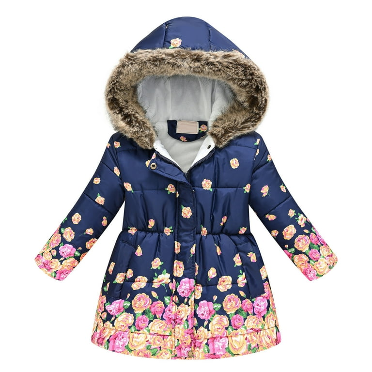 Girls winter coats best sale walmart