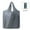 A-Grey, variant on Grocery Bags Heavy Duty Reusable Foldable Groceries Tote Bag Portable and Folding Shopping Bag Grey