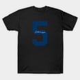 thumbnail image 1 of T-Shirt Unisexe Graphique Sport Rétro Joe DiMaggio 5 Légende du Baseball, Tailles jusqu'à 3TG, 1 of 4