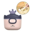 thumbnail image 1 of Dispensador de fórmu, apible LIBRE de BPA para bebés, bebés, ños Dispensador en polvo y recipiente de almacenamiento de refrigerios, po Morado S CUTICAT dispensador de fórmula, 1 of 8
