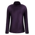 APEXFWDT Women’s Thermal Mock Turtle Neck Shirt Plus Size Fleece Lined
