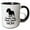 Black/White, variant on 3drose, Cavalier King Charles Spaniel Dog Mom, 11oz Magic Transforming Mug