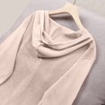 thumbnail image 4 of Duoif Lightweight Jacket Women, Women's Thin Knitted Cardigan - Loose Openwork Sun Jacket Jackets for Women Beige L, 4 of 6