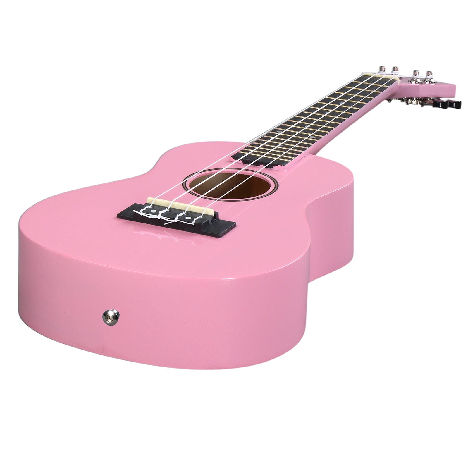 23 Inch Ukulele Beginner Kit with Bag Capo Strap Picks Tuner