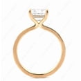 thumbnail image 3 of Cora Jewellery 2.5CT Hidden Halo Radiant Moissanite Solitaire Engagement Ring For Women, 14K Rose Gold, 3 of 7